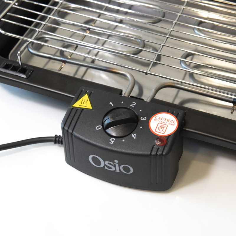 Osio OGB-2440 Ηλεκτρική Ψησταριά με Αποσπώμενα Πόδια και Θερμοστάτη 2000W Osio OGB-2440 Ηλεκτρική Ψησταριά με Αποσπώμενα Πόδια και Θερμοστάτη 2000W